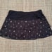 Lucky in Love Black White Cocktails Tiered Golf Tennis Skirt Medium 8-10