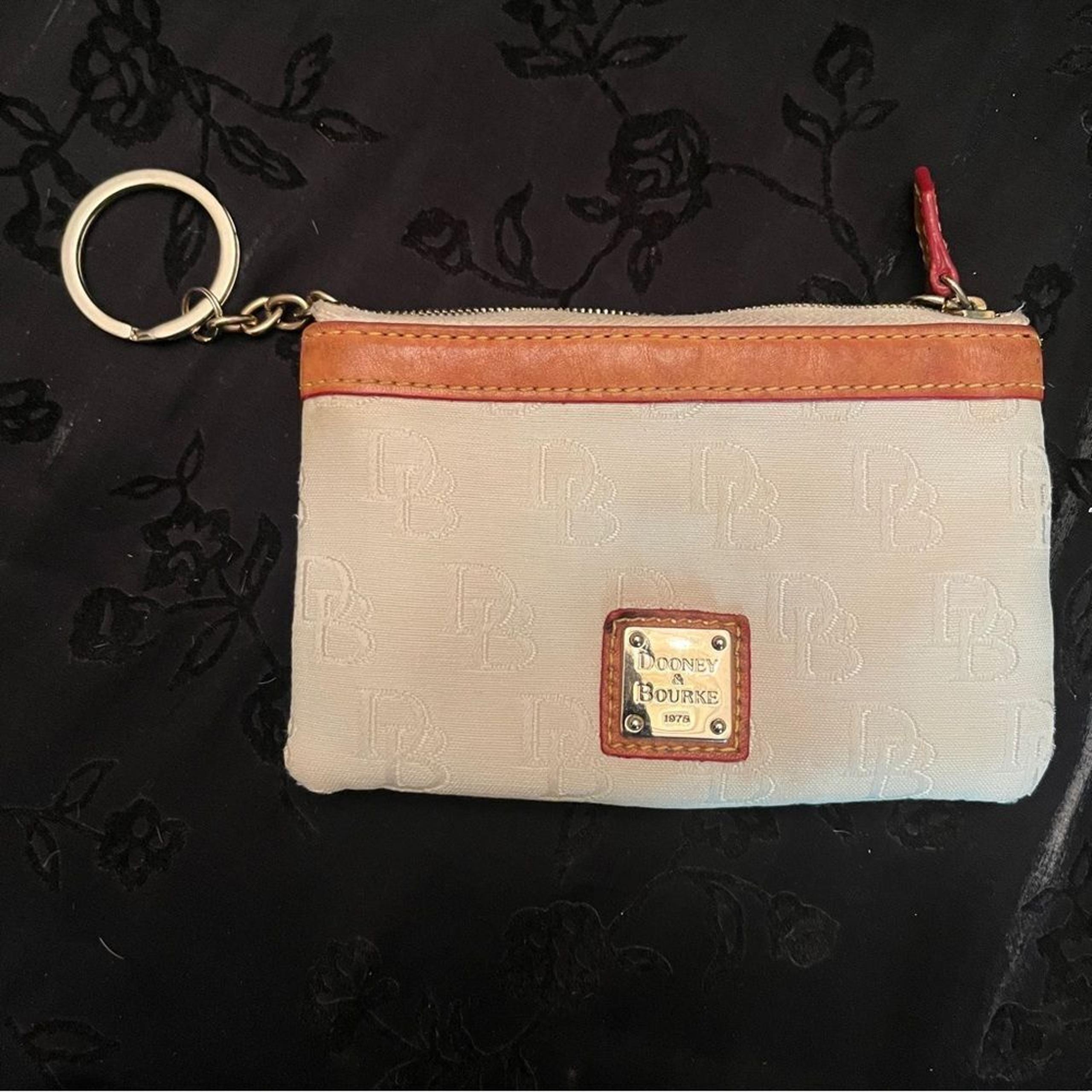 Dooney & Bourke Off-White Oatmeal Coin Purse