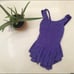 Unicorn sport Ice skating purple sparkle costume
