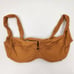 L*Space Camellia Bikini Top in Orange/Brown Size Small NWT Underwire