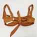 L*Space Camellia Bikini Top in Orange/Brown Size Small NWT Underwire