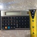 Vintage 1990s Hewlett Packard HP 12C Financial Programmable Calculator with Case