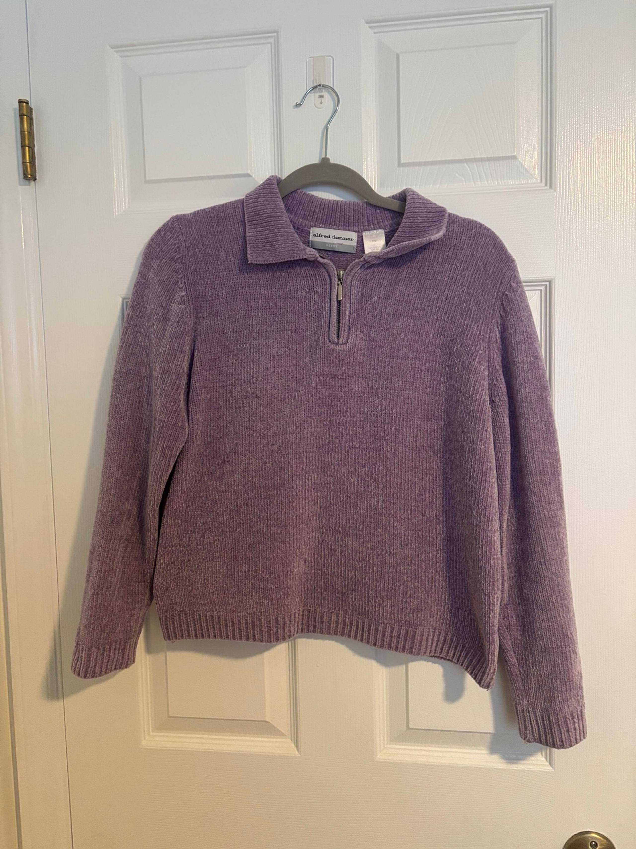 Purple sweater