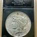 1922 d silver Peace Dollar