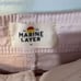 Marine Layer Bridget Crop Wide Leg Pant Size 14 In Peach Whip Color New With Tag