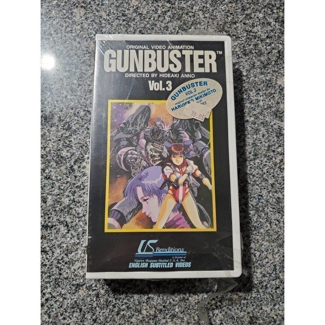Gunbuster Anime Vol. 3 New Sealed VHS RARE 1991