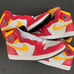 NEW Nike Air Jordan 1 Retro High OG Fusion Red size 8.5/10W