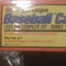 topps 1995 baseball card factory sealed