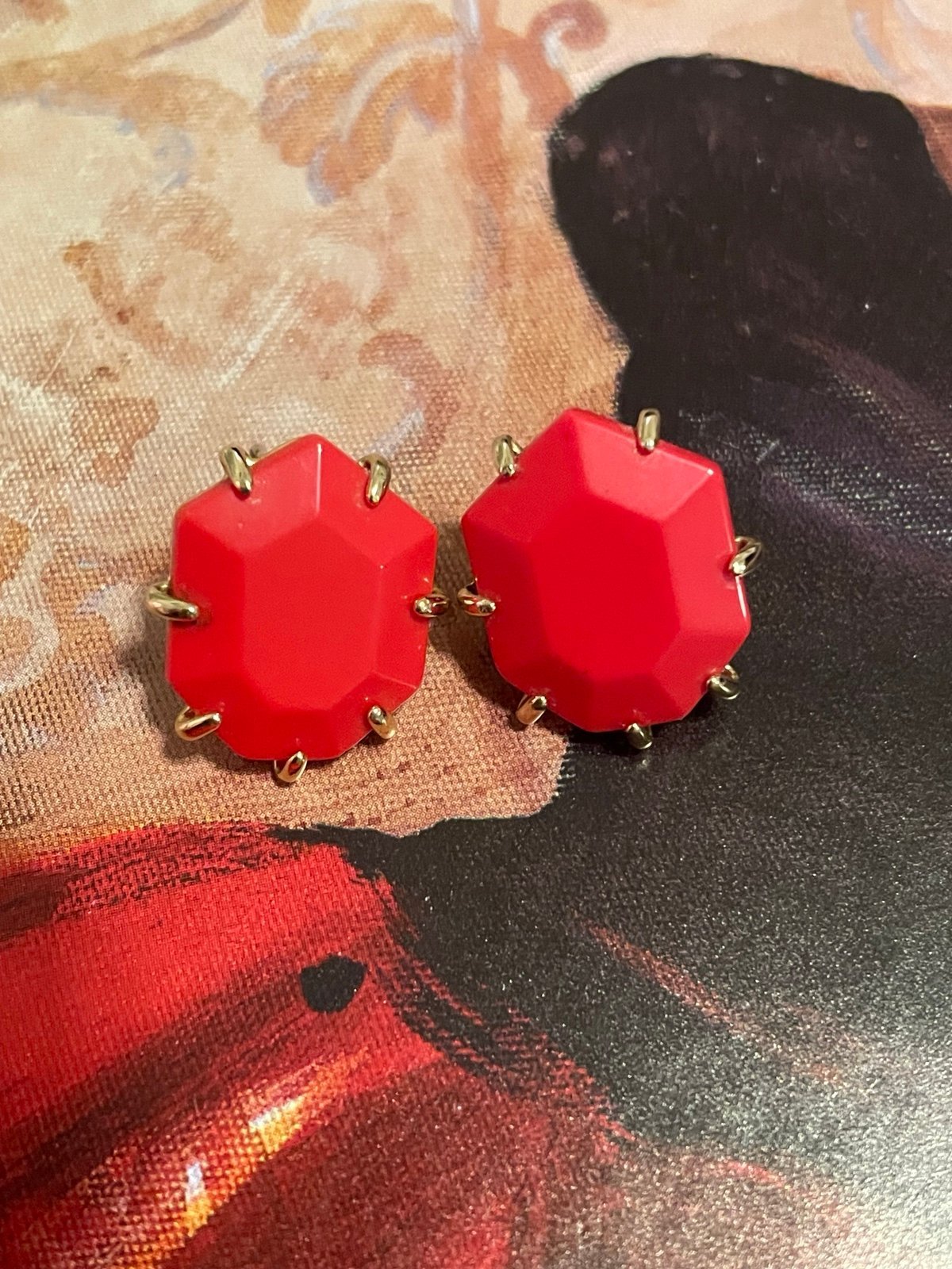 Kendra Scott Red Morgan studs