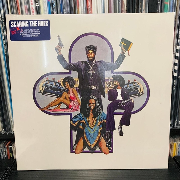 Jpegmafia & Danny Brown - Scaring The Hoes Original Soundtrack White Vinyl LP