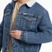 Guess Jeans Jean Jacket Men’s Small With White Sherpa Lining