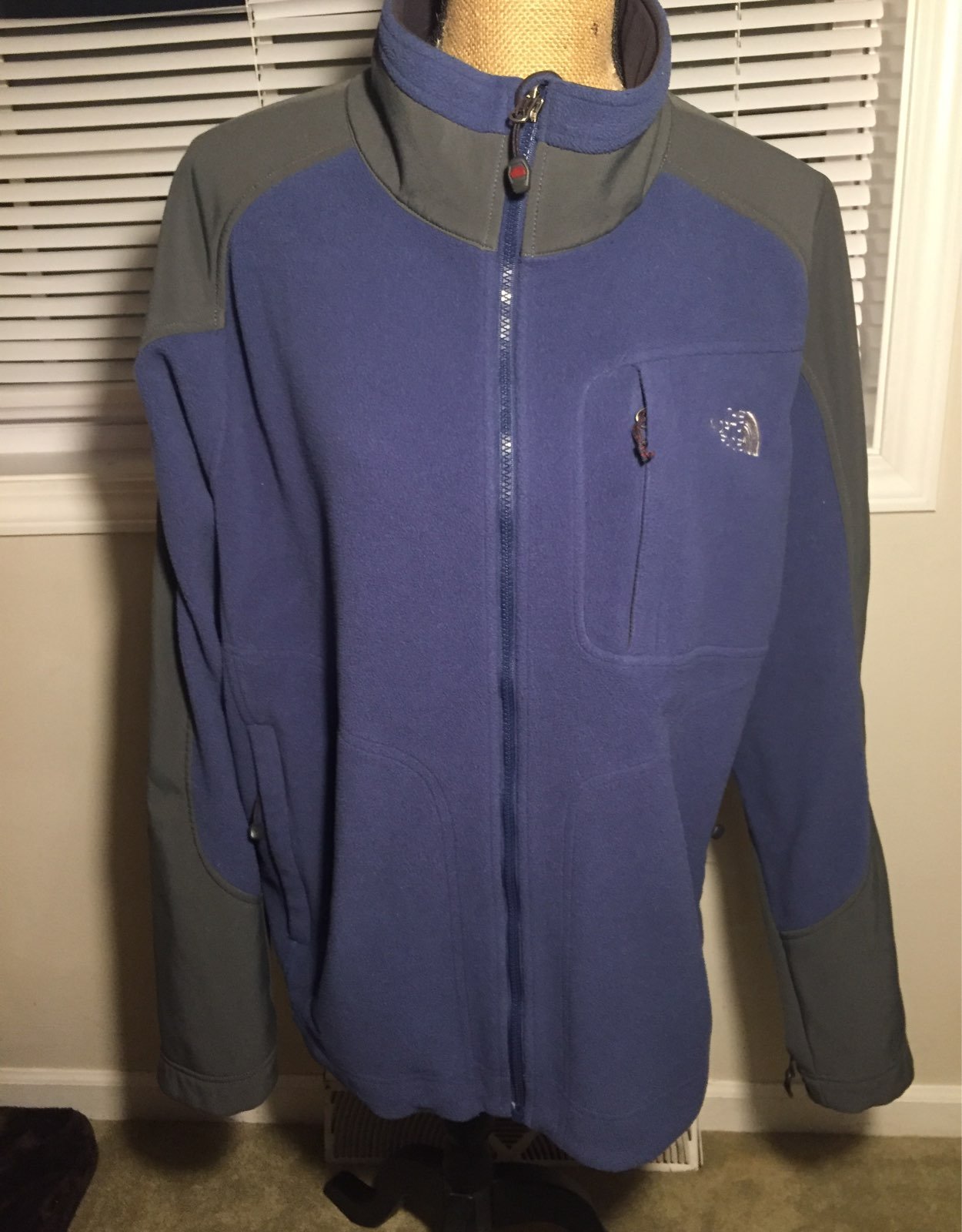 The North Face Jacket size Large blue/gray