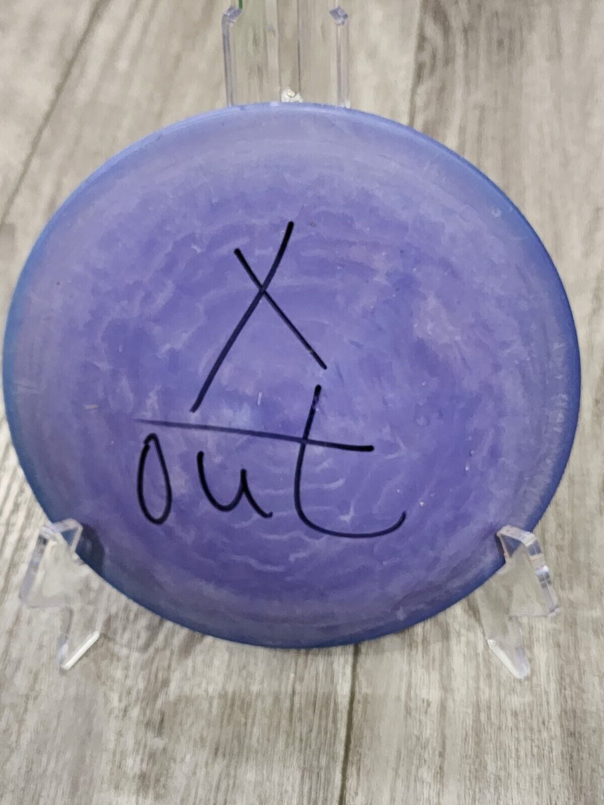 RARE Innova Champion EMPLOYEE TEST PROTOTYPE Disc Golf Frisbee 167g Purple Disk