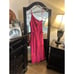 NEW Pink 1 Shoulder Wide Leg Belted Jumpsuit L