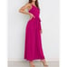 NEW Pink 1 Shoulder Wide Leg Belted Jumpsuit L
