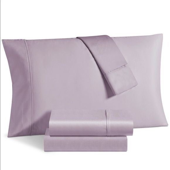 Aspen Solid Sateen 1000 Thread Count 6Pc. Sheet Set, Queen