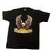 Harley Davidson 3D Emblem Eagle Single Stitch T-Shirt Large Size L 1989 USA Made