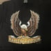 Harley Davidson 3D Emblem Eagle Single Stitch T-Shirt Large Size L 1989 USA Made