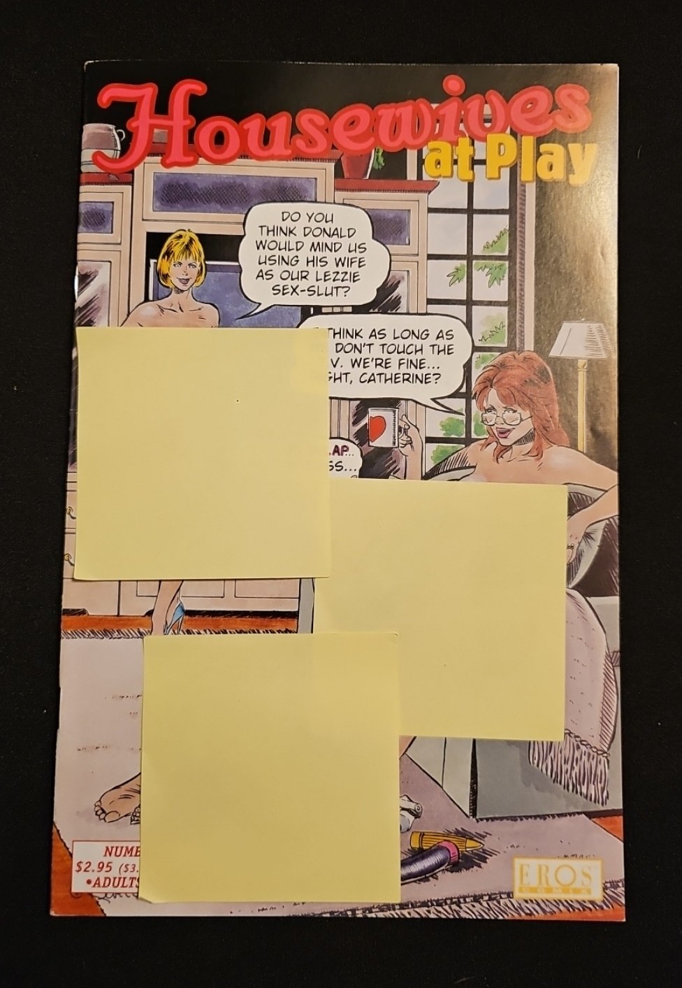HOUSEWIVES AT PLAY (1999) #1~RARE EROS COMIX!~ REBECCA COMIX!~VF-NM~