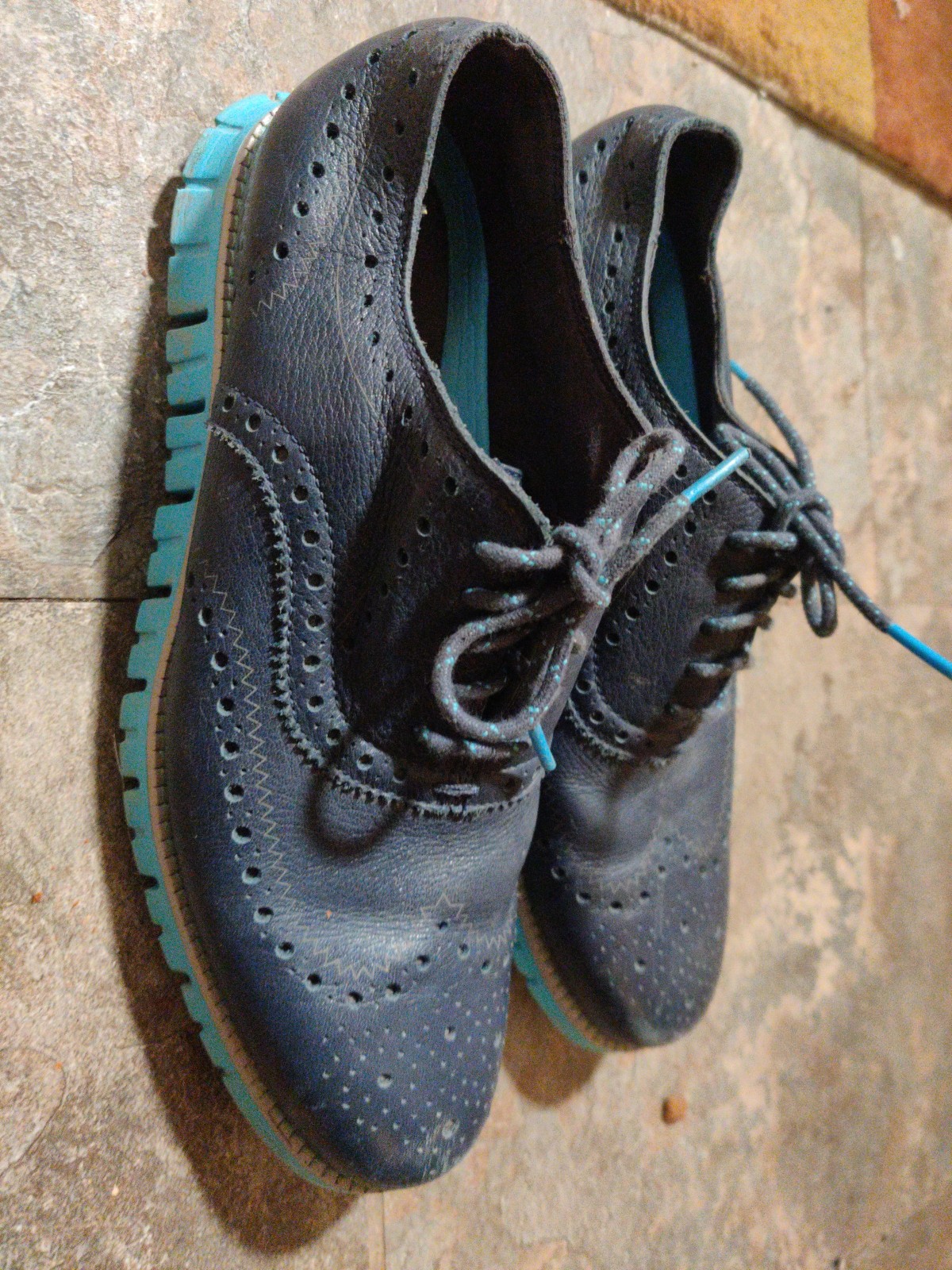 COLE HAAN  Men's ZEROGRAND Wingtip Oxford   Sz 10