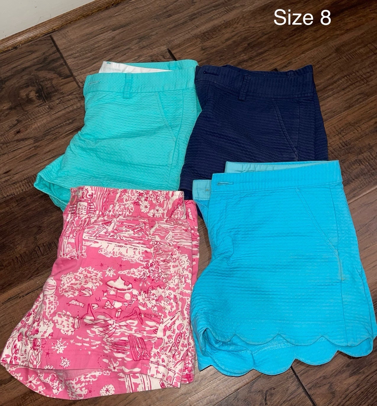 Lilly Pulitzer Buttercup Shorts (Set of 4)