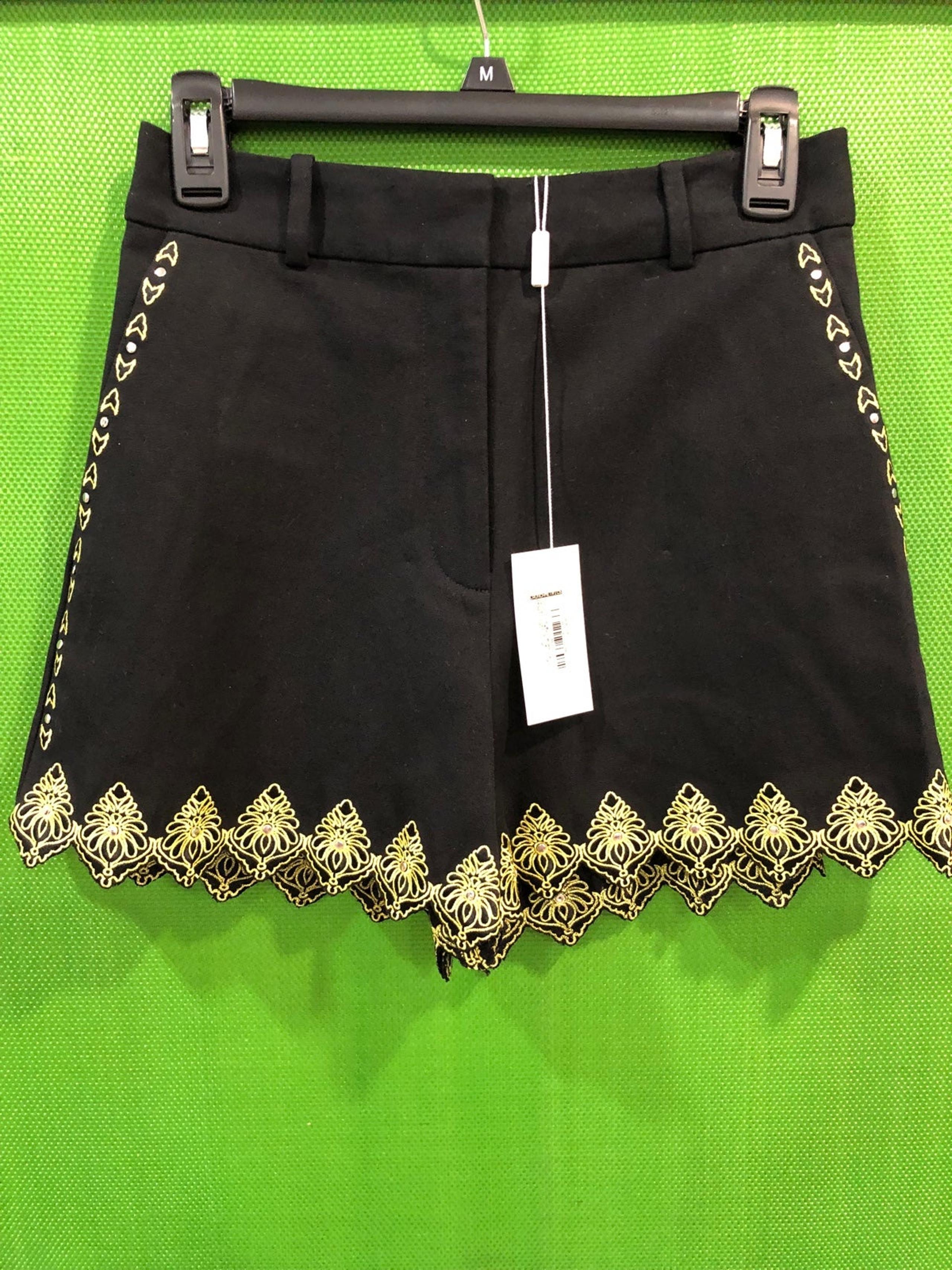 Derek Lam 10 Crosby Lilo Embroidered Shorts