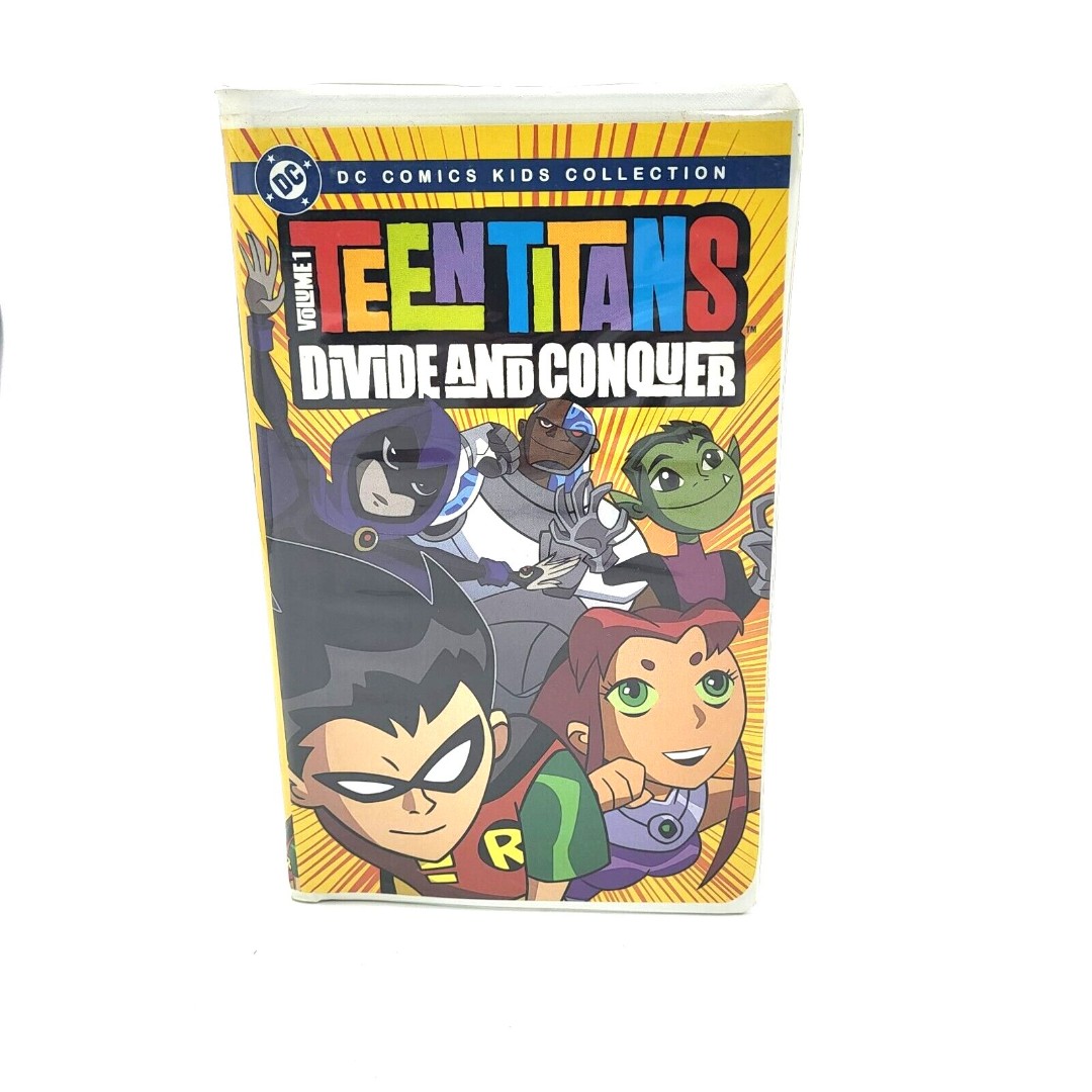 Teen Titans: Divide and Conquer Volume 1 (VHS, 2004)