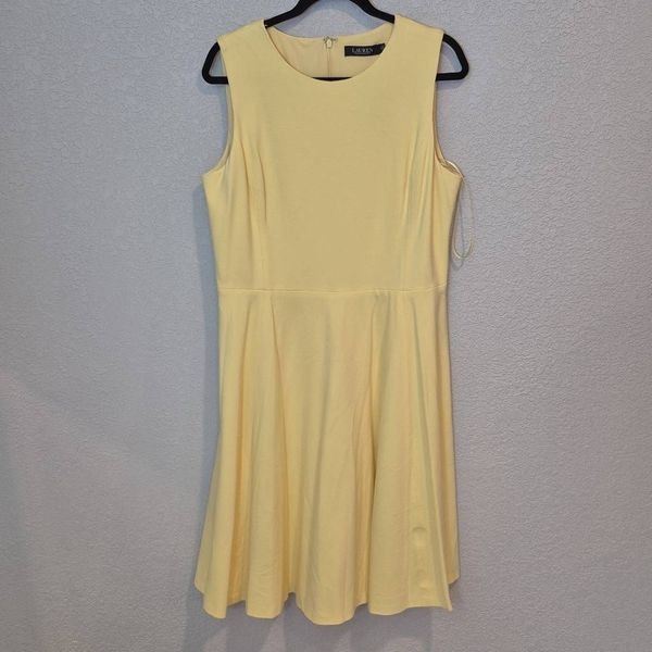 Lauren Ralph Lauren Women's Size 8 Fit-and-Flare Midi Dress