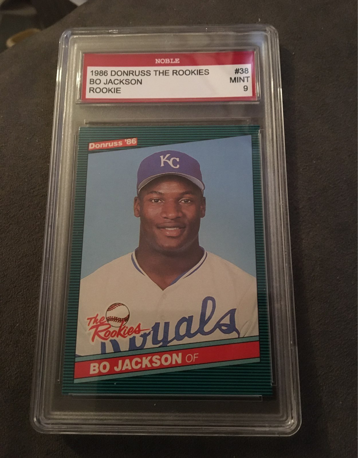 Graded 1986 Bo Jackson RC