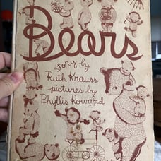 Bears First Edition 1948 Childrens Book