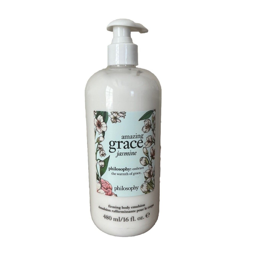 Philosophy Amazing Grace Jasmine Firming Body Emulsion 480ml 16oz Lotion