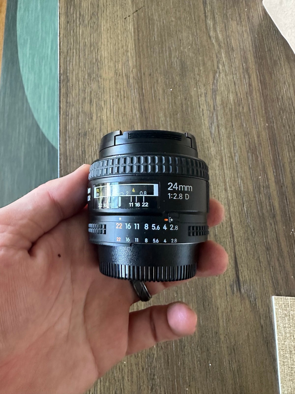 Nikon 24mm f/2.8D - F mount lens