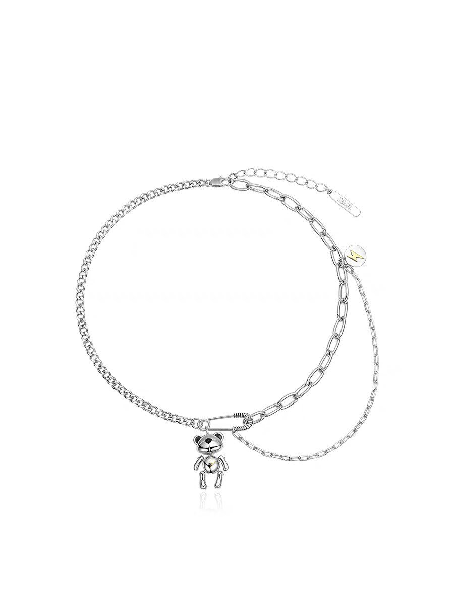 ZEGL designer bear necklace accessories
