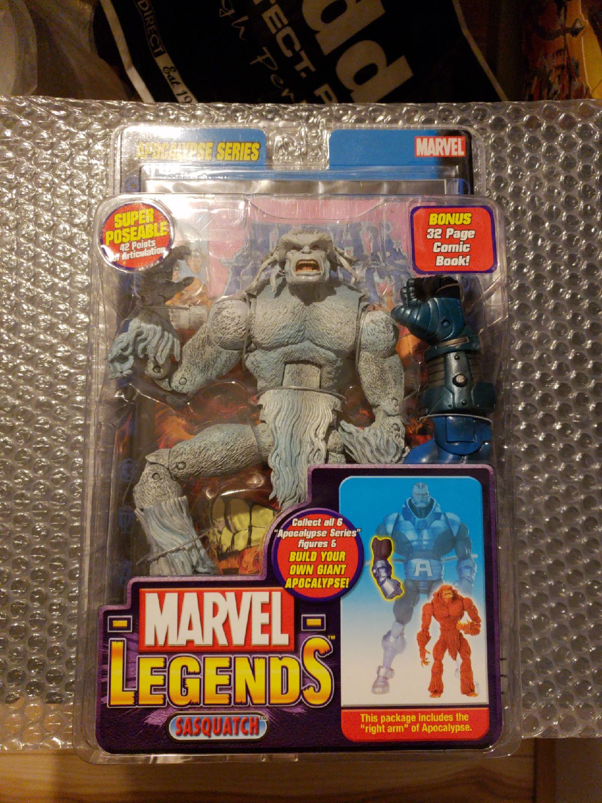Sasquatch Marvel Legend ApocalypseSeries