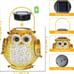 Hanging Solar Lanterns Garden Light Waterproof Metal Decorative Solar 2 Pack