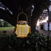 Hanging Solar Lanterns Garden Light Waterproof Metal Decorative Solar 2 Pack