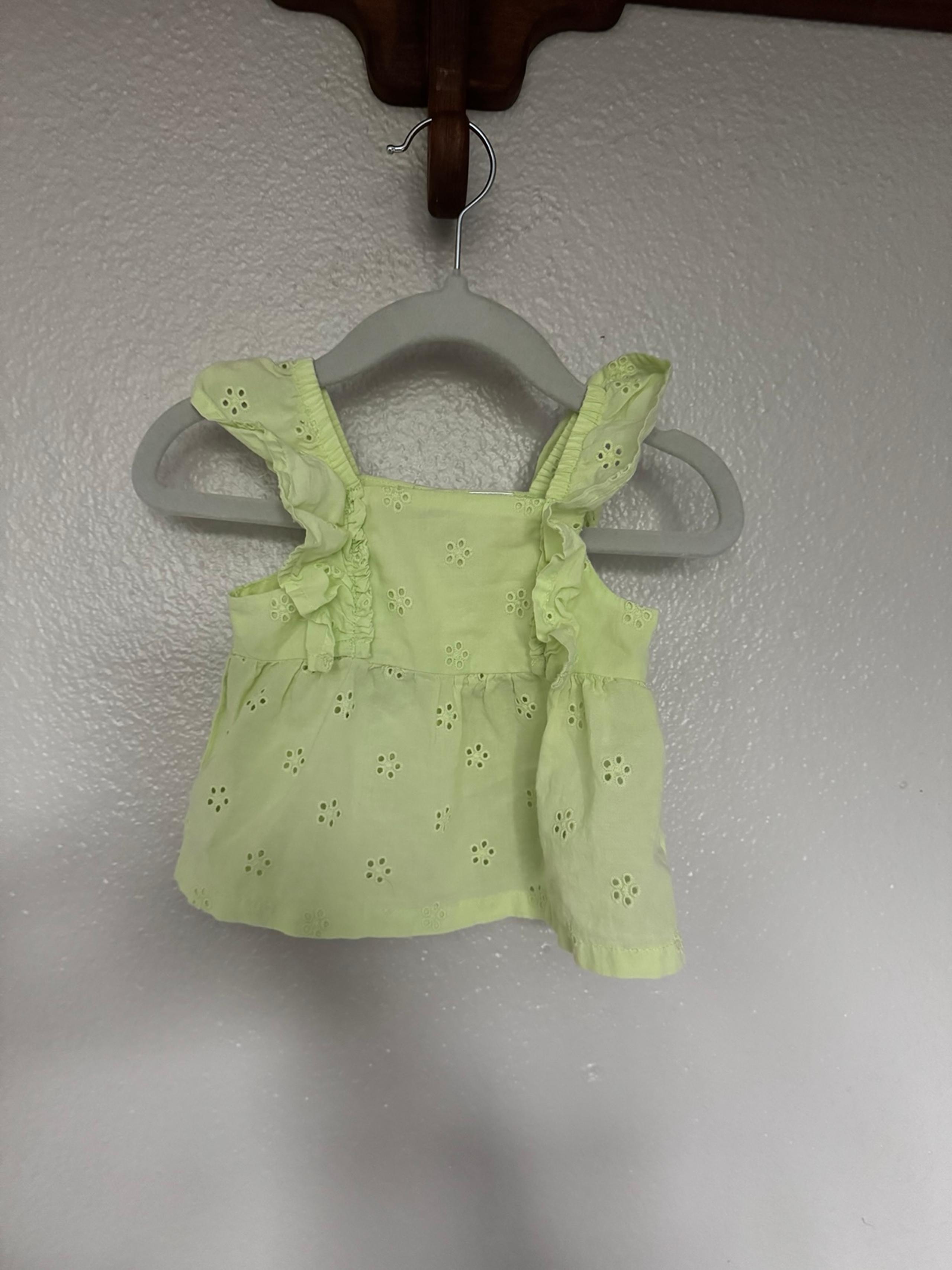 Carters baby eyelet top