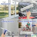 Window Cleaner Rotatable Squeegee and Microfiber Scrubber with Extendable