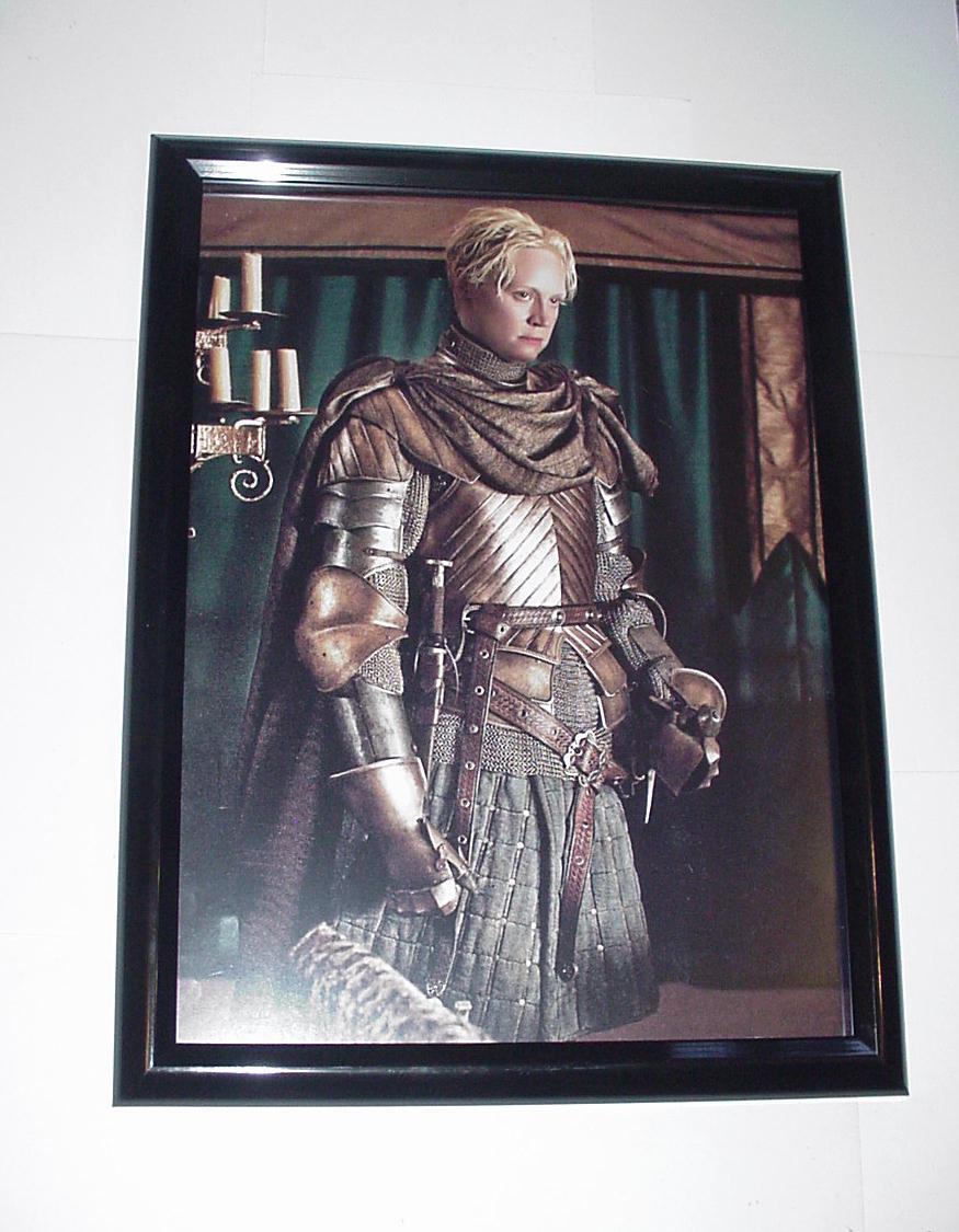 Game of Thrones Poster #22 FRAMED Brienne of Tarth Gwendoline Christie