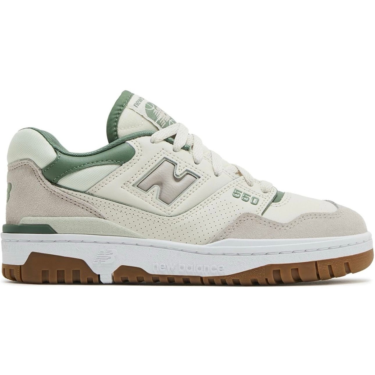 New Balance 550 Beige Green Size 6 Women’s with Box