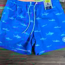 Chubbies Swim Trunks Sharks Men’s Sz M