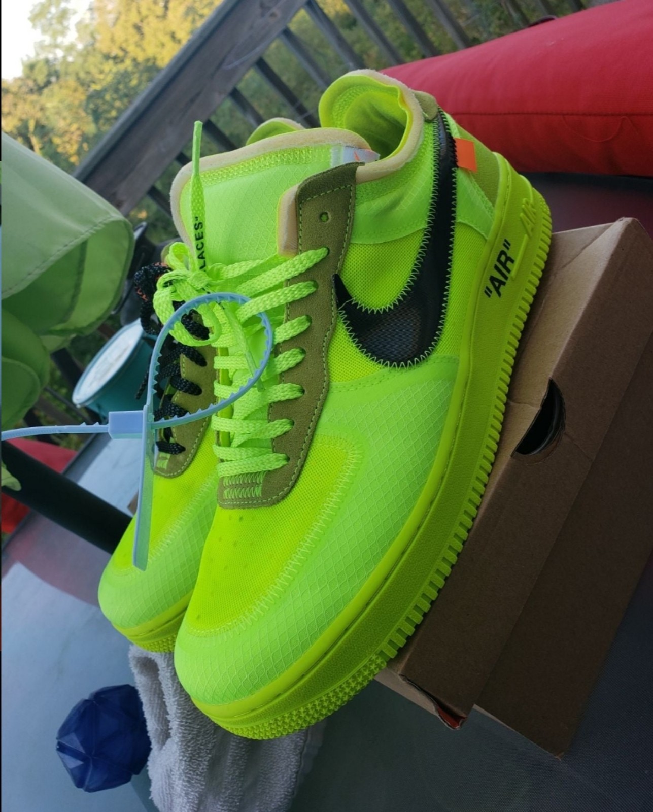 Nike offwhite volt af1
