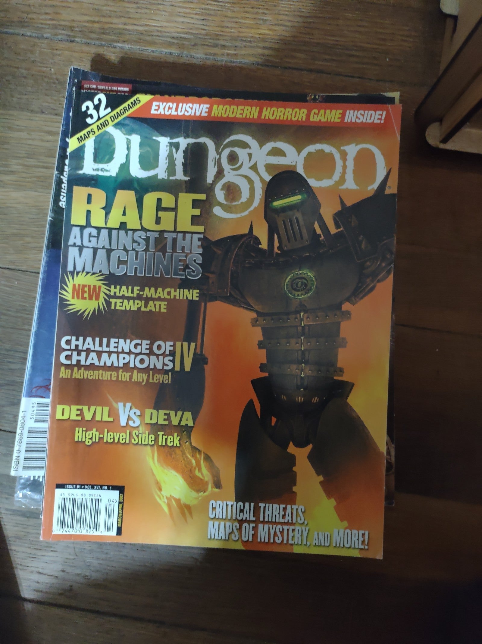 12 Dungeon and dragons magazines