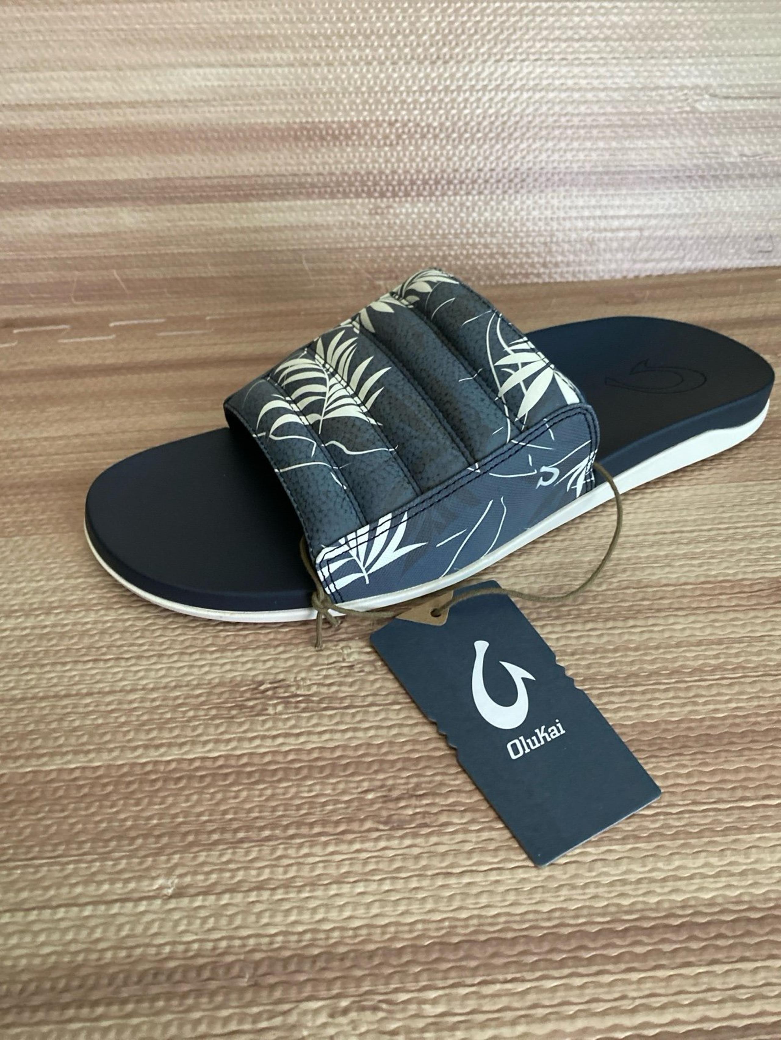 Olukai Maha Olu Men’s Sandals Size 12