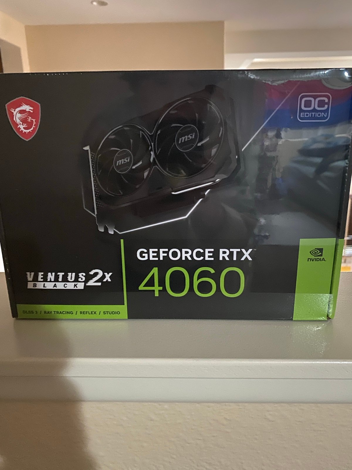 MSI - NVIDIA GeForce RTX 4060 8GB Ventus 2x OC Graphics card NWT