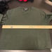 Banana Republic Italian Merino Yarn by Baruffa Green V-Neck Sweater