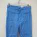 J Mclaughlin Womens Emmie Jean 4 Blue Straight Cotton Tencel Pants Front Seam