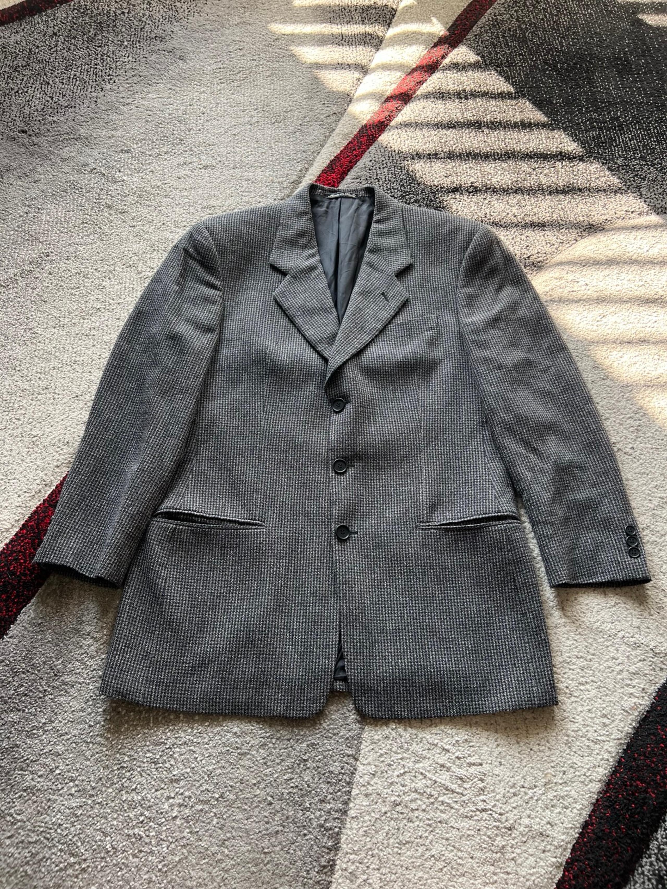 Giorgio Armani Vintage Le Collezioni Salt Pepper Sportcoat