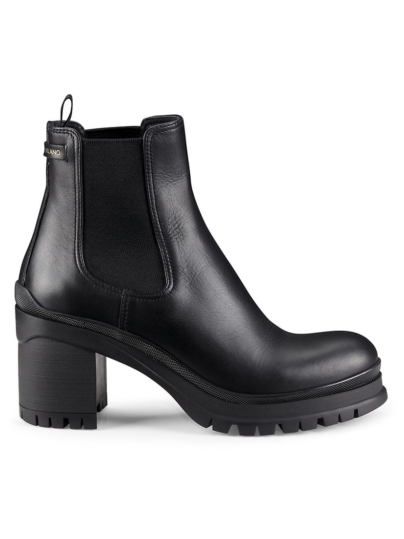 Prada Lug Sole Black boots