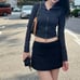 NWT78 Lululemon Pace Rival MR Skirt Tall, Size 4 BLK